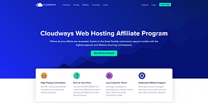 cloudways affiliate Website Hosting Services